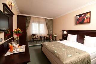 Отель Hotel Rapsodia City Center Ботошани Двухместный номер Делюкс с 1 кроватью или 2 отдельными кроватями-4