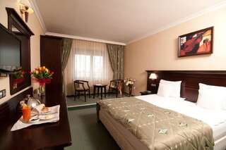 Отель Hotel Rapsodia City Center Ботошани Двухместный номер Делюкс с 1 кроватью или 2 отдельными кроватями-6